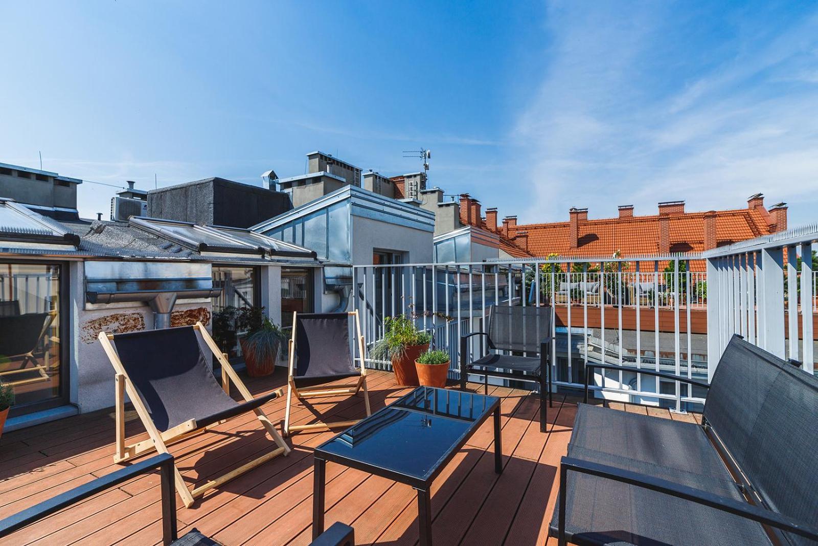 2 Bedroom Apartment With Terrace- Pilsudskiego 11 Cracovia Esterno foto